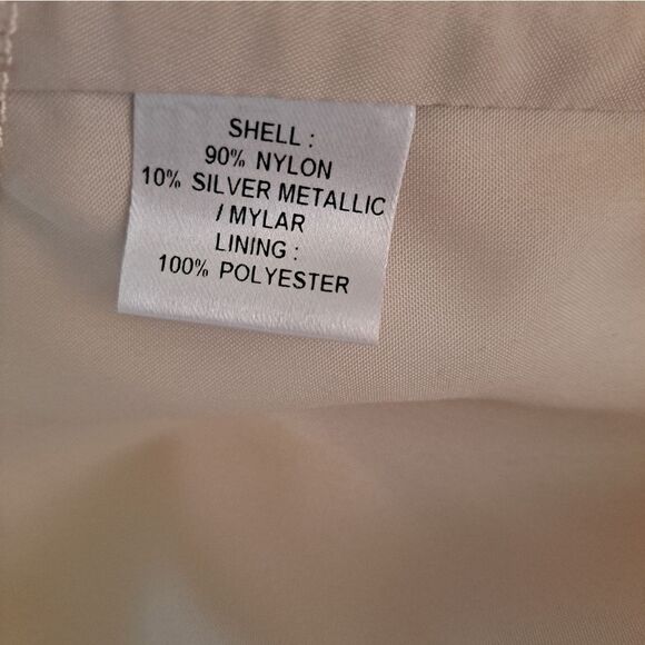 JENNY YOO Collection Champange Gold Lace Mini Dress Size 2 - Picture 3 of 4